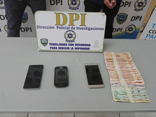 Los capturan tras asaltar a estudiantes en Tegucigalpa
