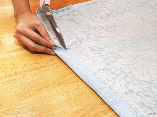 Pasos para hacer el ruedo a las cortinas