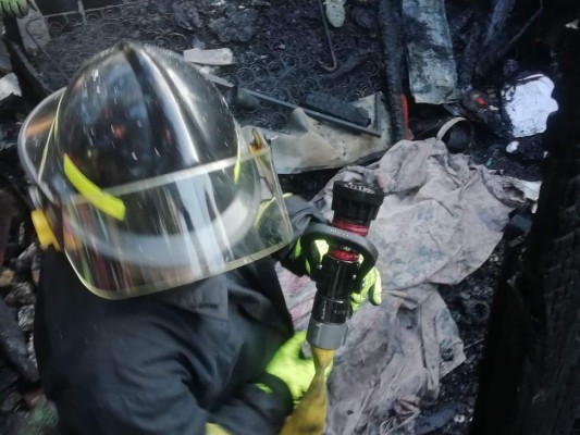 Un hombre de 80 años muere en un incendio en Tegucigalpa