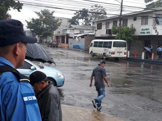 Matan a balazos al conductor de un rapidito en San Pedro Sula