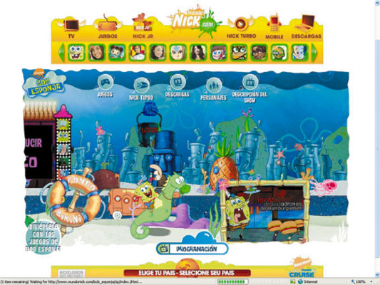 Espacio de diversión virtual para los niños