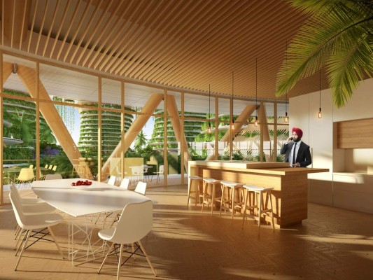 La majestuosa Ciudad Oasis en India