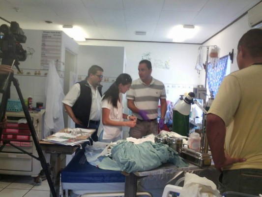 Niño se quema el 90% de su cuerpo tras explotarle mortero