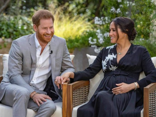 Entrevista de Harry y Meghan Markle fue más vista que los Globos de Oro