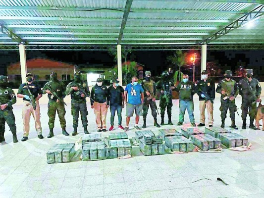 Los 395 kilos de cocaína decomisados eran de grupos de isleños y copanecos