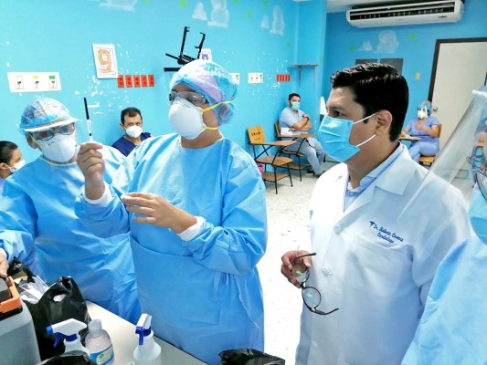 Más de 800 dosis de vacuna fueron aplicadas en San Pedro Sula