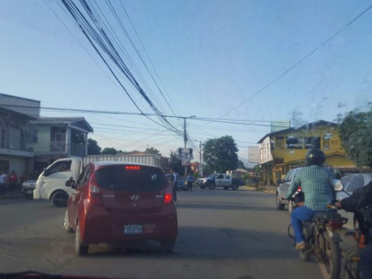 Cerrado el paso entre El Progreso y San Pedro Sula por protestas