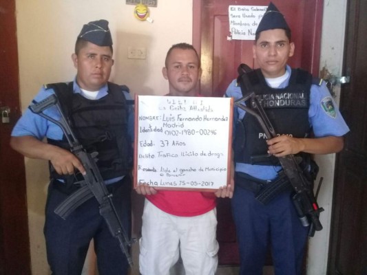 Detienen a ciudadano acusado de tráfico de droga