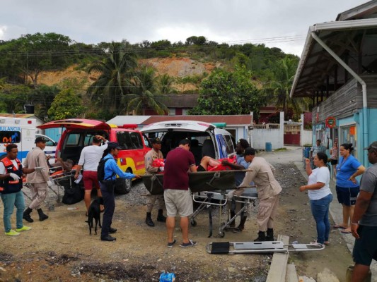 Explosión en embarcación deja tres personas heridas en Guanaja, Islas de la Bahía