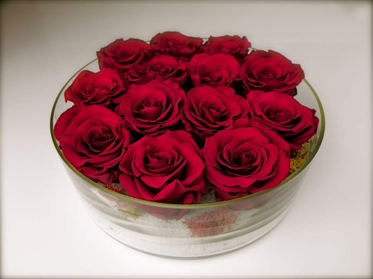 Las rosas para darle estilo a su mesa