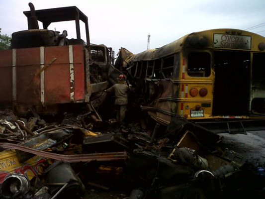 Honduras: Integrantes de Sambat mueren en choque