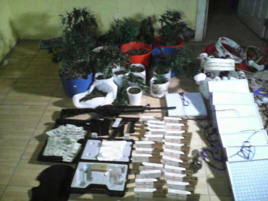 Detienen a extranjero con drogas y armas en Roatán, Honduras