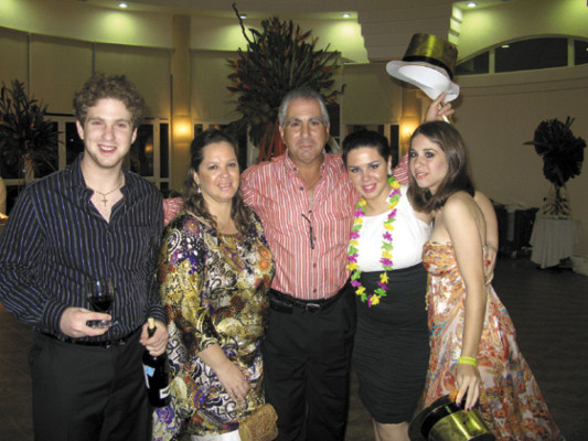 Año nuevo en La Ensenada, Honduras