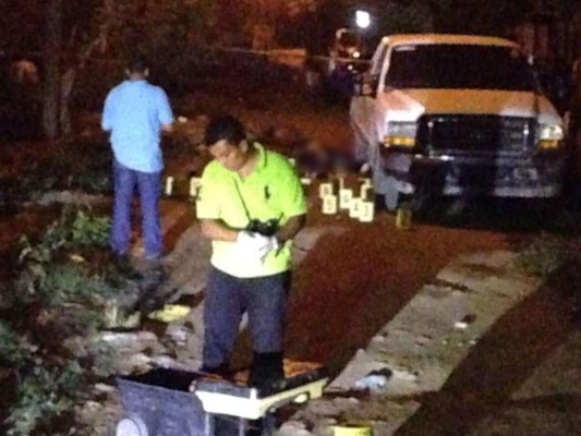 Acribillan a balazos a cuatro hombres en San Pedro Sula