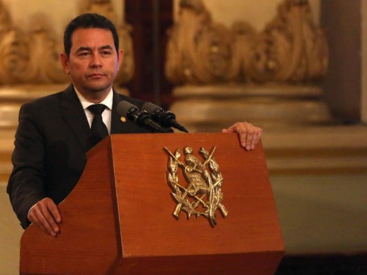 El presidente Jimmy Morales recibe una misión de la CIDH invitada por su Gobierno