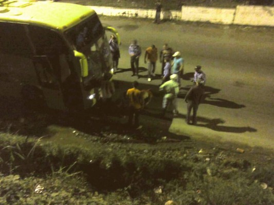 Tirotean bus en La Ceiba: un muerto y cuatro heridos