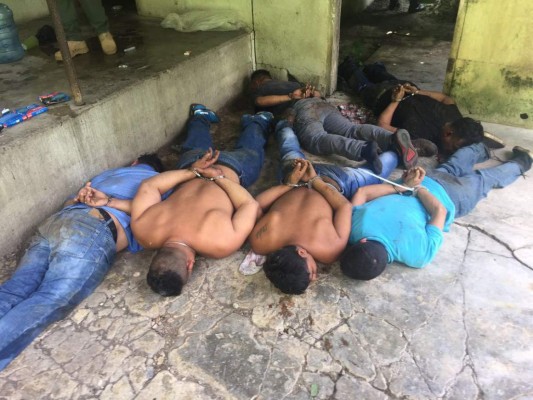 Caen seis pandilleros con armas de grueso calibre en Santa Rita  