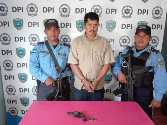 Capturan hondureño por portación ilegal de arma de fuego