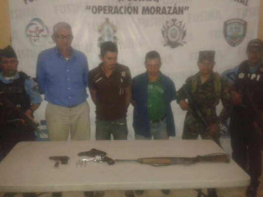 Detienen a cuatro personas en el occidente de Honduras&nbsp;&nbsp;