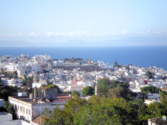 España y Marruecos, separados por el Estrecho de Gibraltar