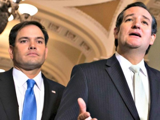 Ted Cruz despide a portavoz por divulgar una falsa burla de Rubio a la Biblia