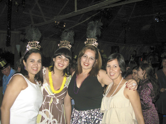 Año nuevo en La Ensenada, Honduras