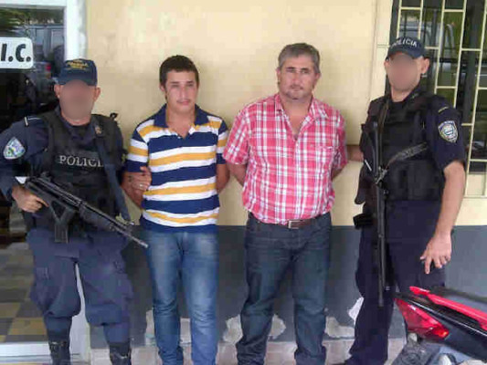 Honduras: Detienen a dos supuestos jefes de banda criminal en Copán