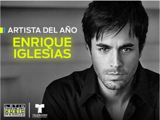 Enrique Iglesias se convierte en el artista del año de los Latin American Music Awards