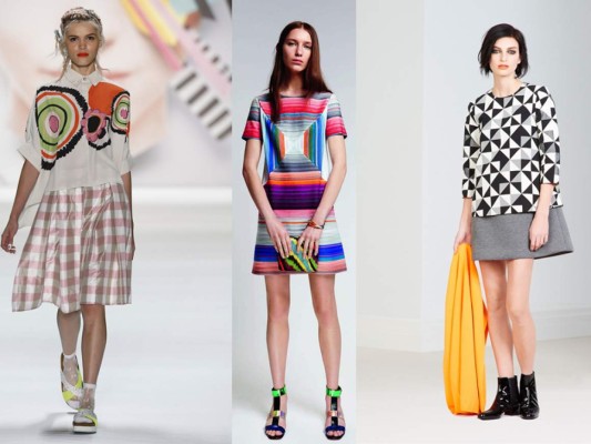 Las figuras geométricas atacan nuestro clóset