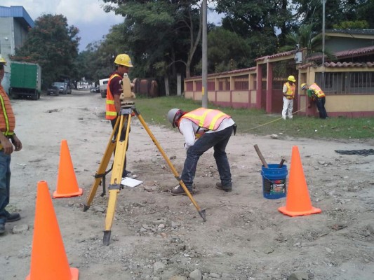 Cerrarán parcialmente calles por instalación de tuberías en San Pedro Sula