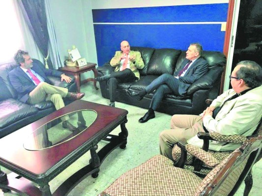 Fiscal de la Maccih traza ruta de trabajo con el Ministerio Público