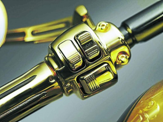 Goldfinger, la motocicleta cubierta en oro