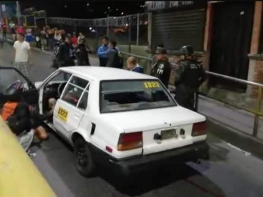 Asesinan a balazos a taxista cuando iba sobre un puente en Tegucigalpa