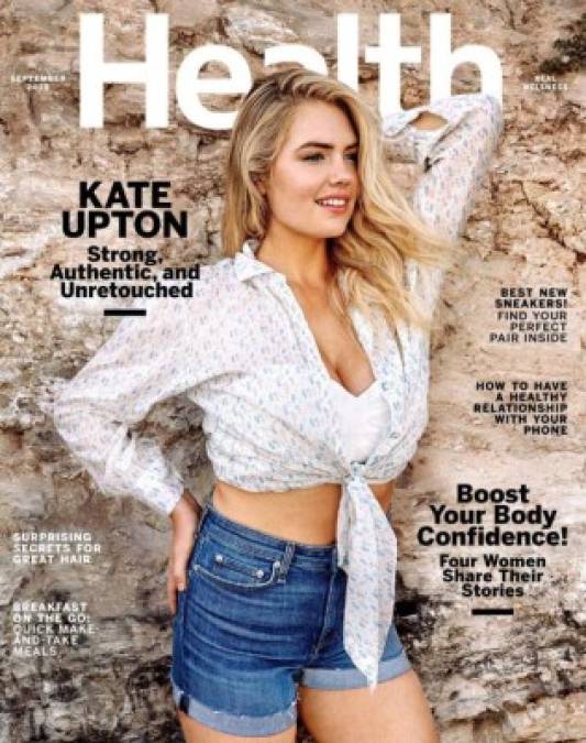 La modelo Kate Upton ha protagonizado hasta en tres ocasiones la portada del prestigioso número de trajes de baño de Sports Illustrated, pero su última colaboración con la revista Health guarda un significado aún más especial para ella al devolverla a las páginas de un editorial de fitness menos de un año después de convertirse en madre y sabiendo que su aspecto no se modificará a golpe de photoshop.