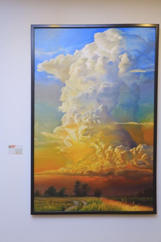 “Explosive sunset” de Sofía Isabel Rodríguez.