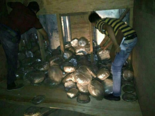 Decomisan en Colón unos 173 paquetes de supuesta marihuana