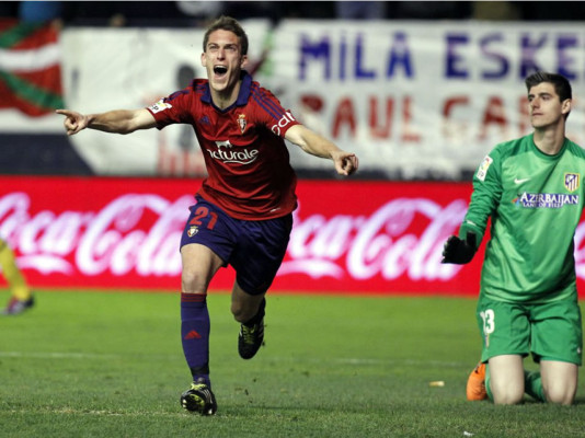 Osasuna le dio un duro golpe a Atlético de Madrid