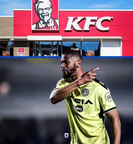 Lo hizo en un KFC de Portugal, pues en aquella época cuando tenía 18 años no tenía claro que iba a llegar a ser futbolista.