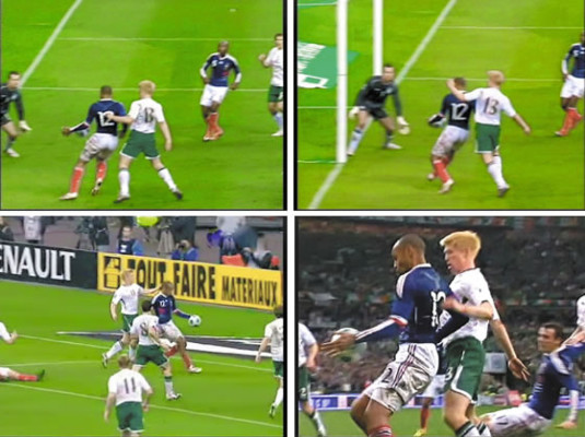 Irlanda pide repetición del partido contra Francia