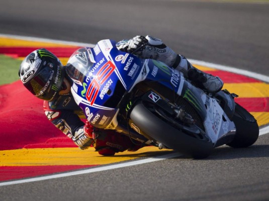 Lorenzo gana la carrera de MotoGP en Aragón, Márquez 13º tras caída &nbsp;&nbsp;