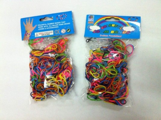 La fiebre de las pulseras de goma