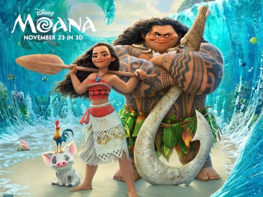 'Moana' logra 81,1 millones de dólares en su estreno