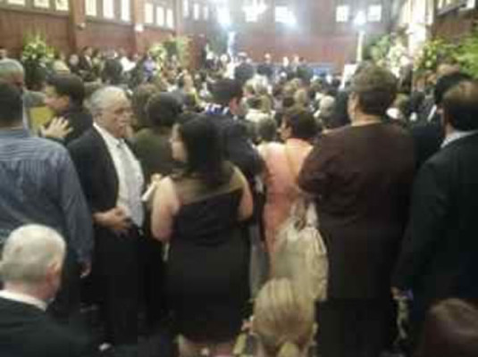 Calidonio recibe la banda y bastón de mando de San Pedro Sula&nbsp;