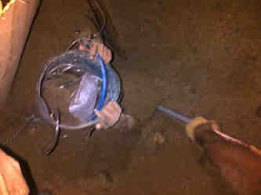 Rescatan a albañil tras 15 horas soterrado en un pozo en La Ceiba