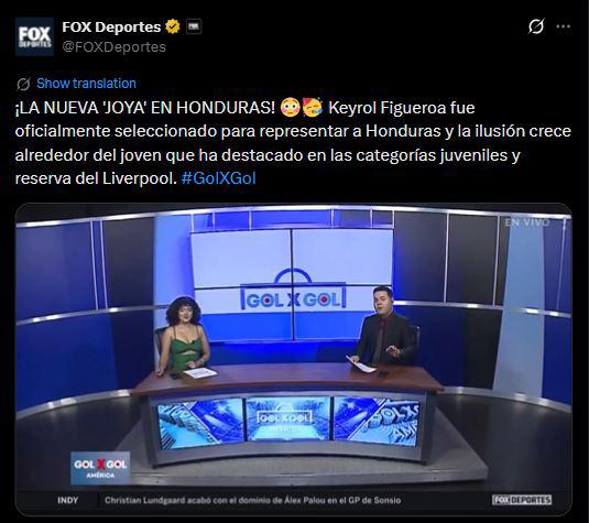 Revuelo por Keyrol Figueroa a Honduras: esto dicen tras anunciar su decisión
