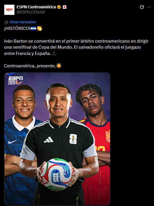 Revuelo por Barton en el Mundial: famoso español reacciona y lanzan advertencia