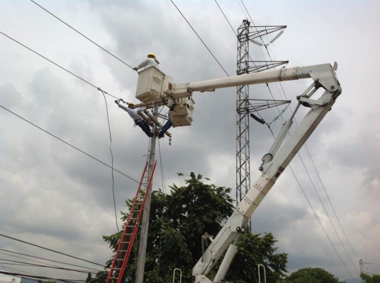 Sin energía quedarán hoy 25 barrios y colonias de San Pedro Sula