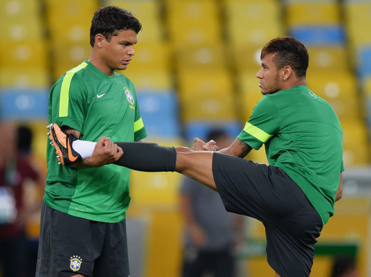 Thiago Silva dispuesto a 'morir por Neymar'