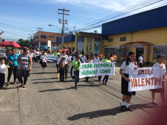 Con marcha clausuran campaña infantil en San Pedro Sula