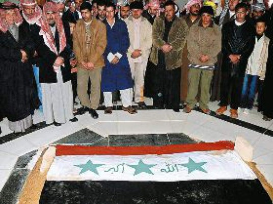 Saddam ya fue sepultado